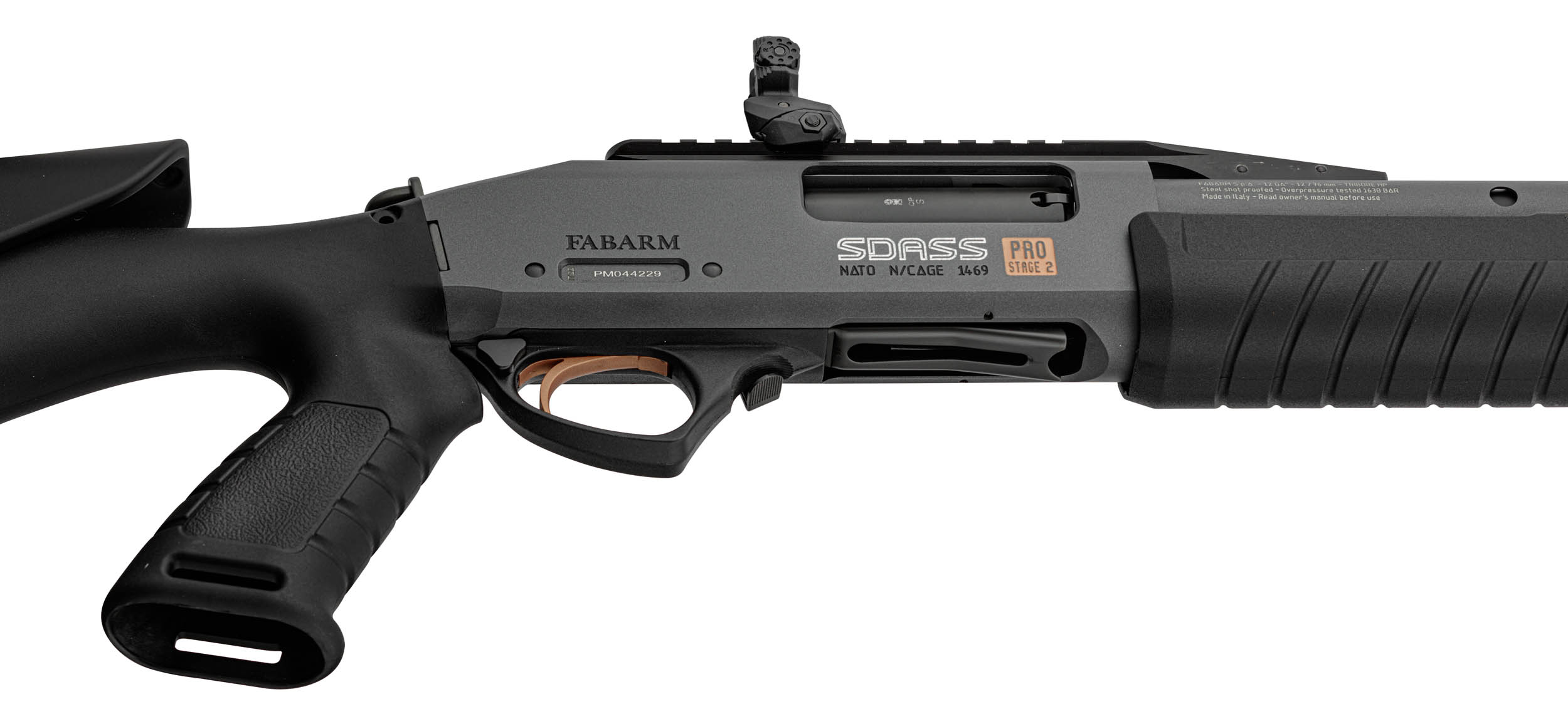 Fusil à pompe Fabarm SDASS Pro Forces Stage 2 12/76